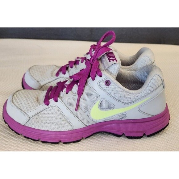 Nike Air Relentless Womens Size 7.5 Charcoal Gray /Purple Athletic Running Shoes - Picture 1 of 7